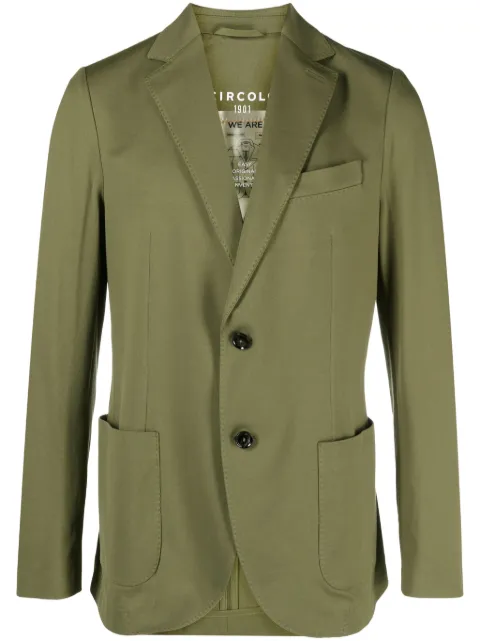 Circolo 1901 blazer con solapas de muesca