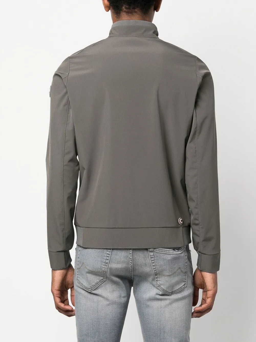 Colmar Long-sleeved Zip-up Bomber Jacket In Grau