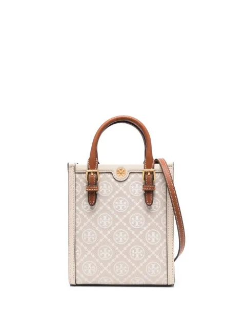Tory Burch tote con monograma estampado