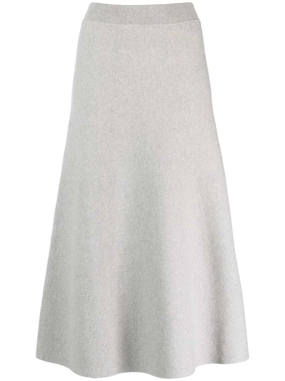 

Lanvin A-line knitted skirt - Grey