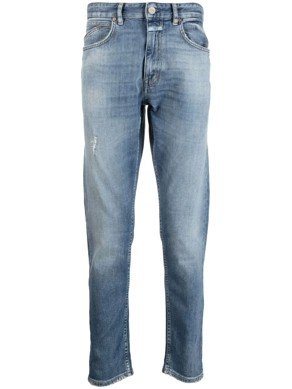 

Closed distressed slim-fit jeans - Blue