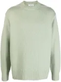 Lanvin crew-neck cashmere jumper - Green