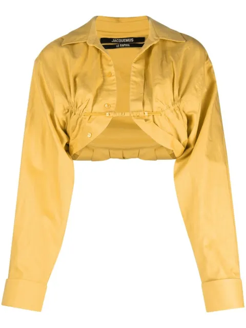 Jacquemus Camisa bolero Le Papier