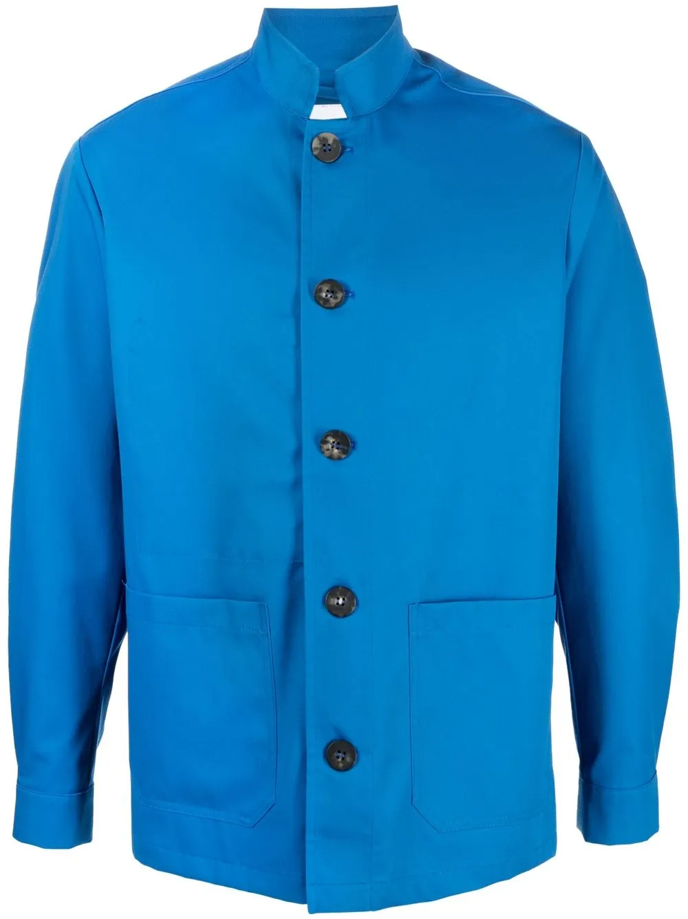 Doppiaa stand-up collar jacket - Blue