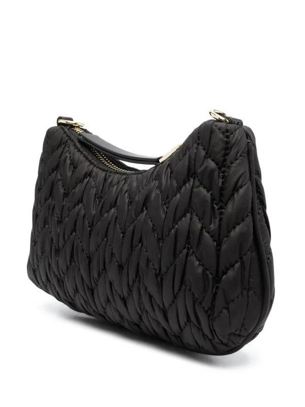 Versace Jeans Couture マテラッセ ショルダーバッグ | ブラック