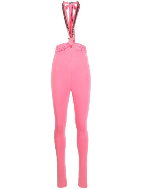The Attico Ruby halterneck-strap leggings