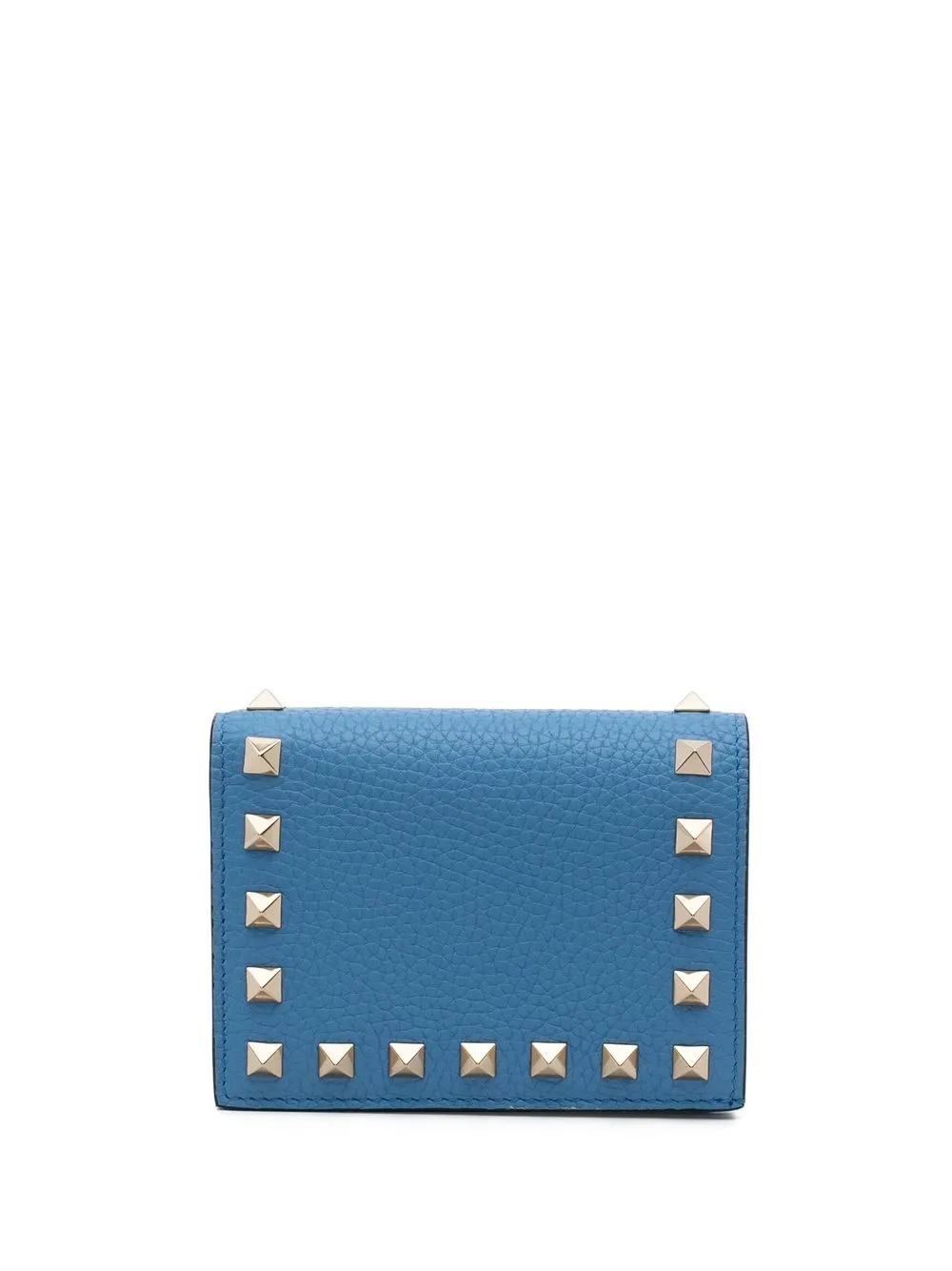 

Valentino Garavani small Rockstud leather wallet - Blue