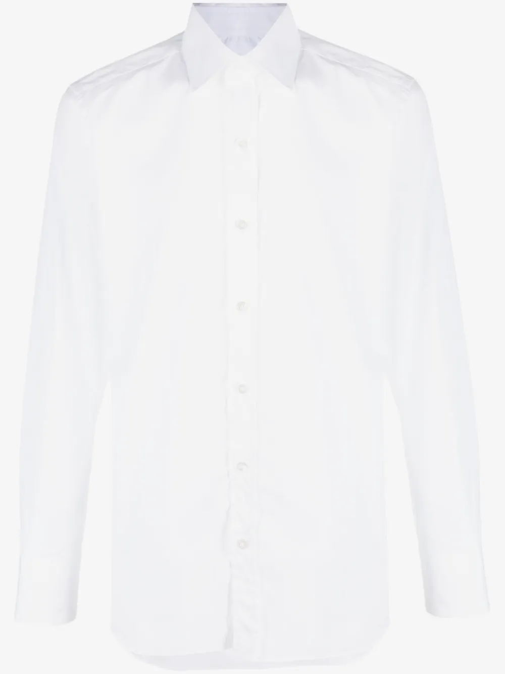 TOM FORD plain cotton shirt | White | Image 1