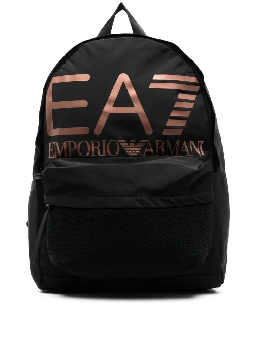 Sac à dos à logo imprimé - Ea7 Emporio Armani - Modalova