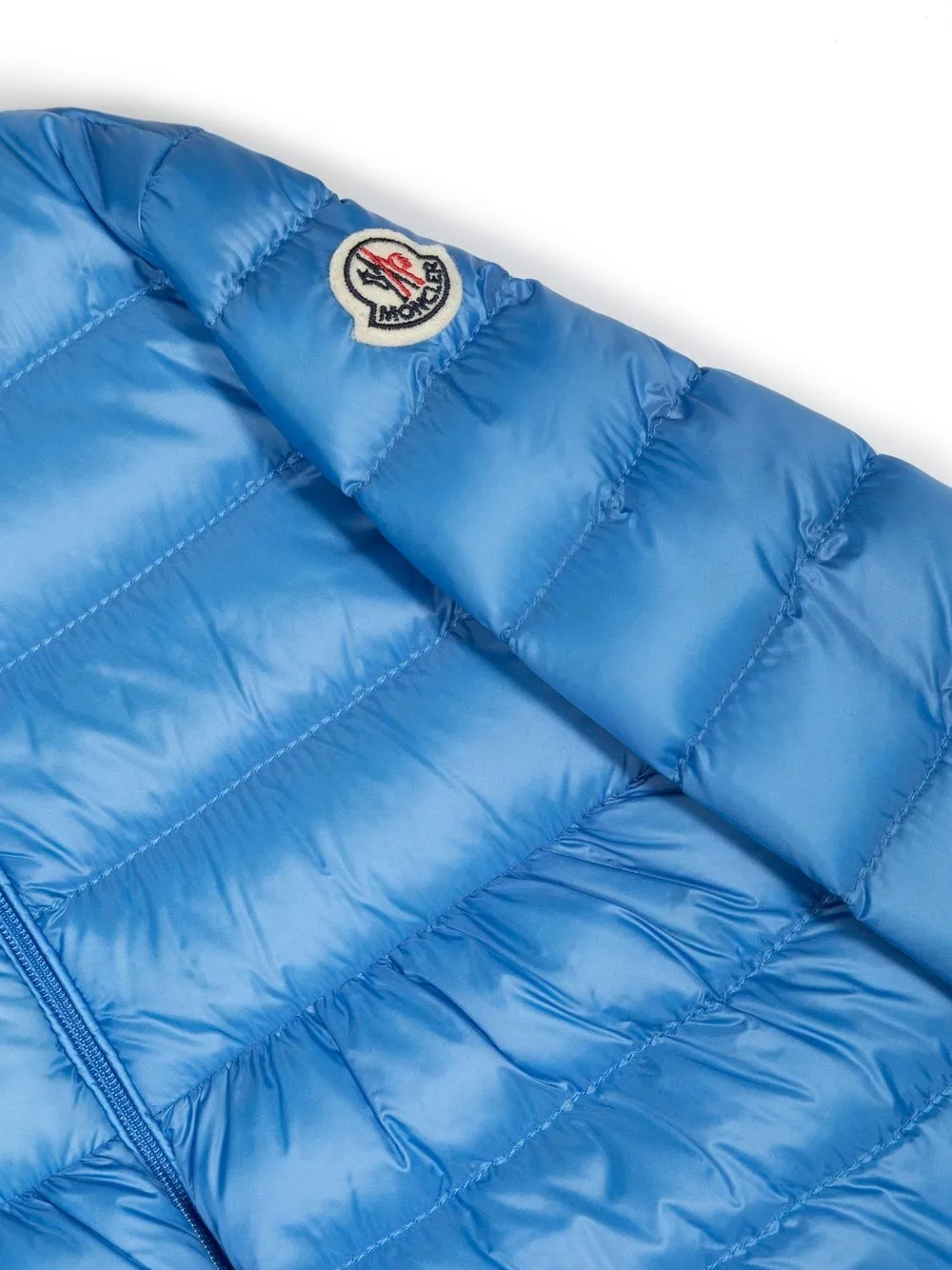  Moncler Enfant Padded-design Long-sleeve Jacket - Blue 
