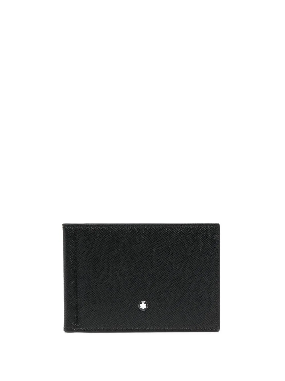 

Montblanc bi-fold leather card holder - Black