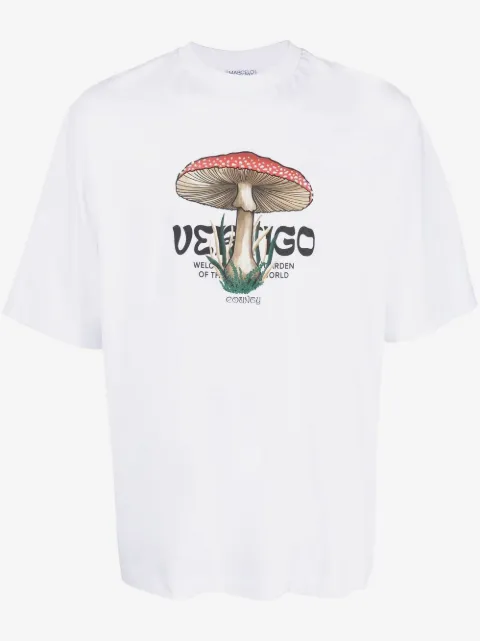 COUNTY OF MILAN graphic-print organic-cotton T-shirt