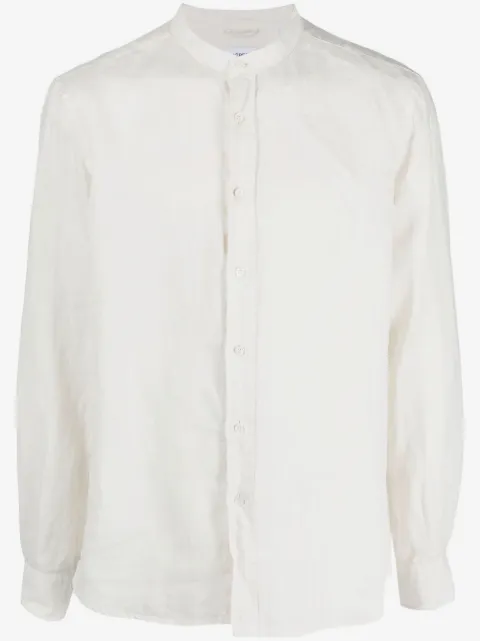 ASPESI chemise en lin à manches longues