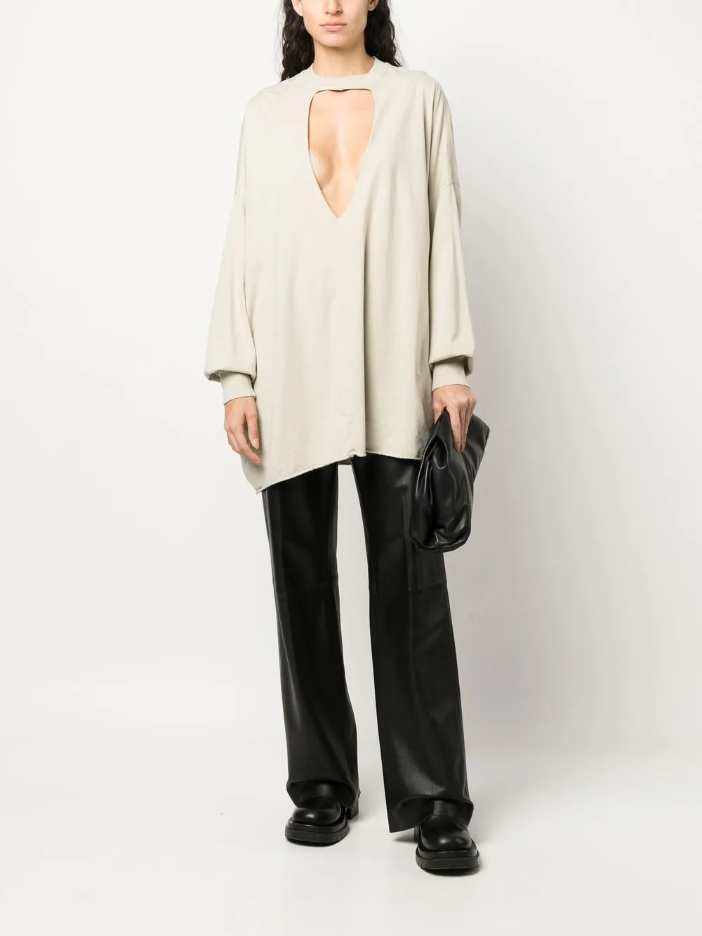 Rick Owens DRKSHDW Tuniek - Beige