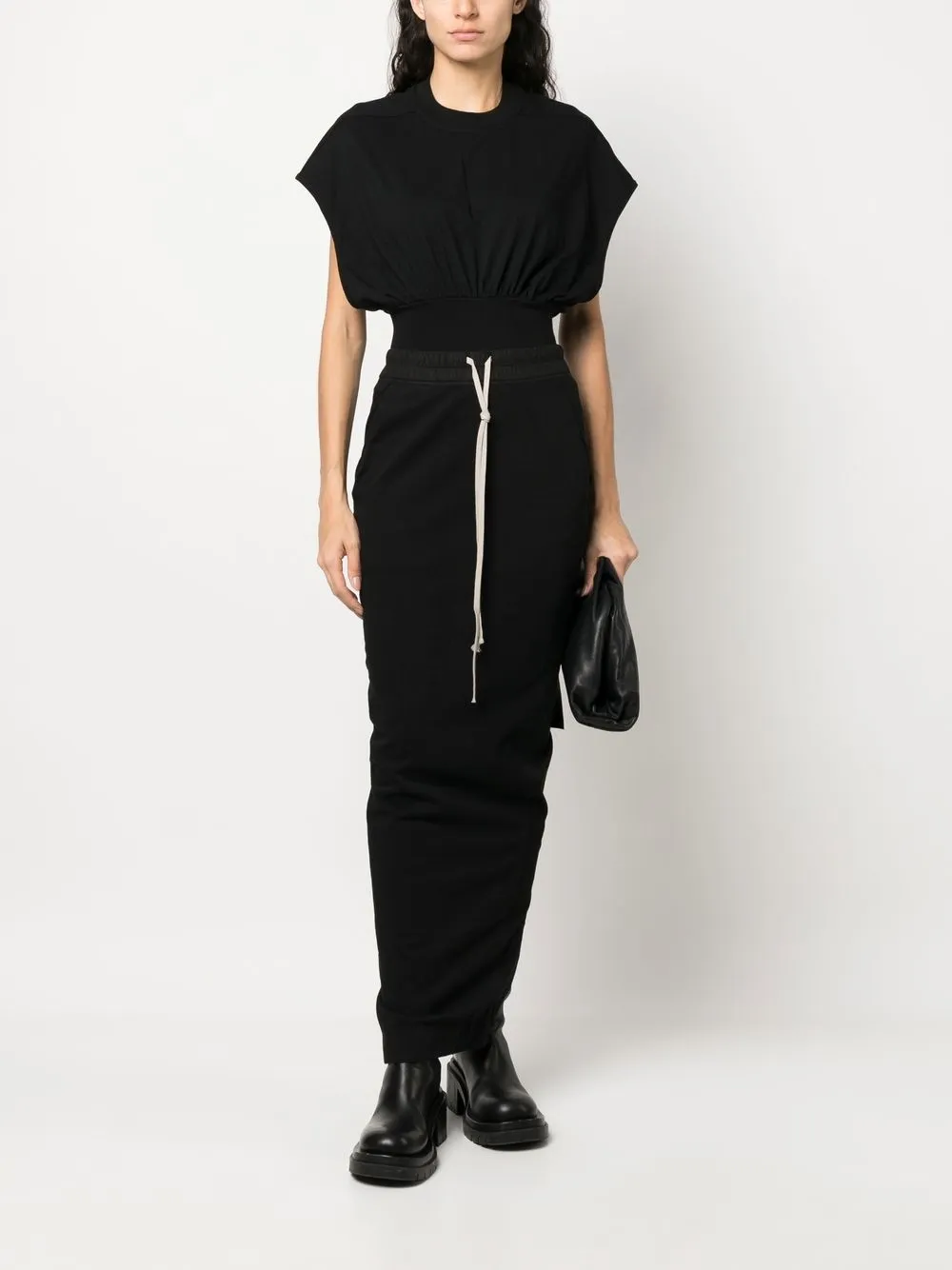 Rick Owens DRKSHDW Cropped blouse - Zwart