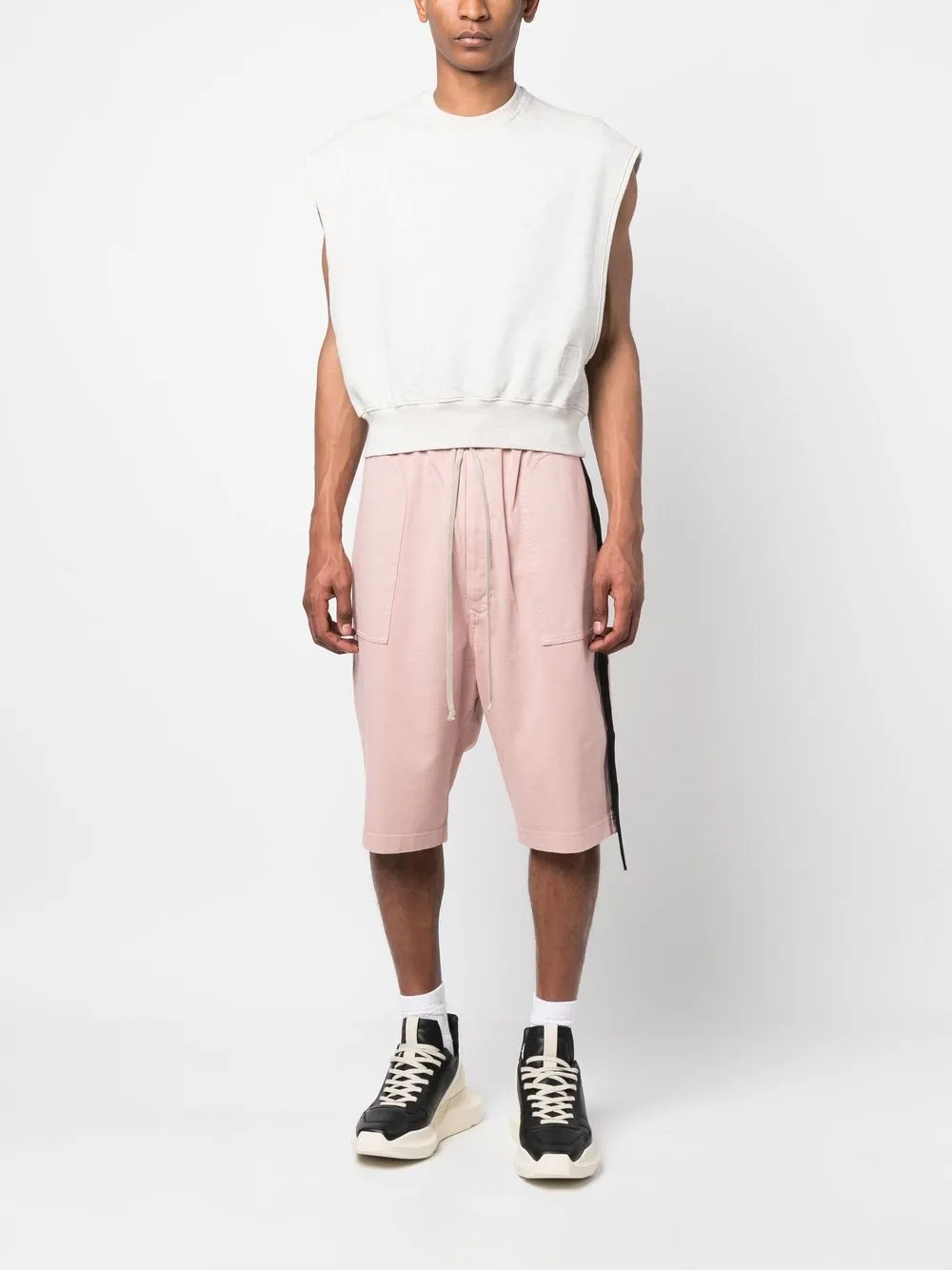 Rick Owens DRKSHDW Katoenen hemd - Beige