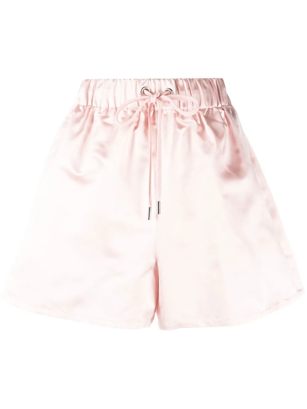 

SA SU PHI high-waisted silk mini shorts - Pink