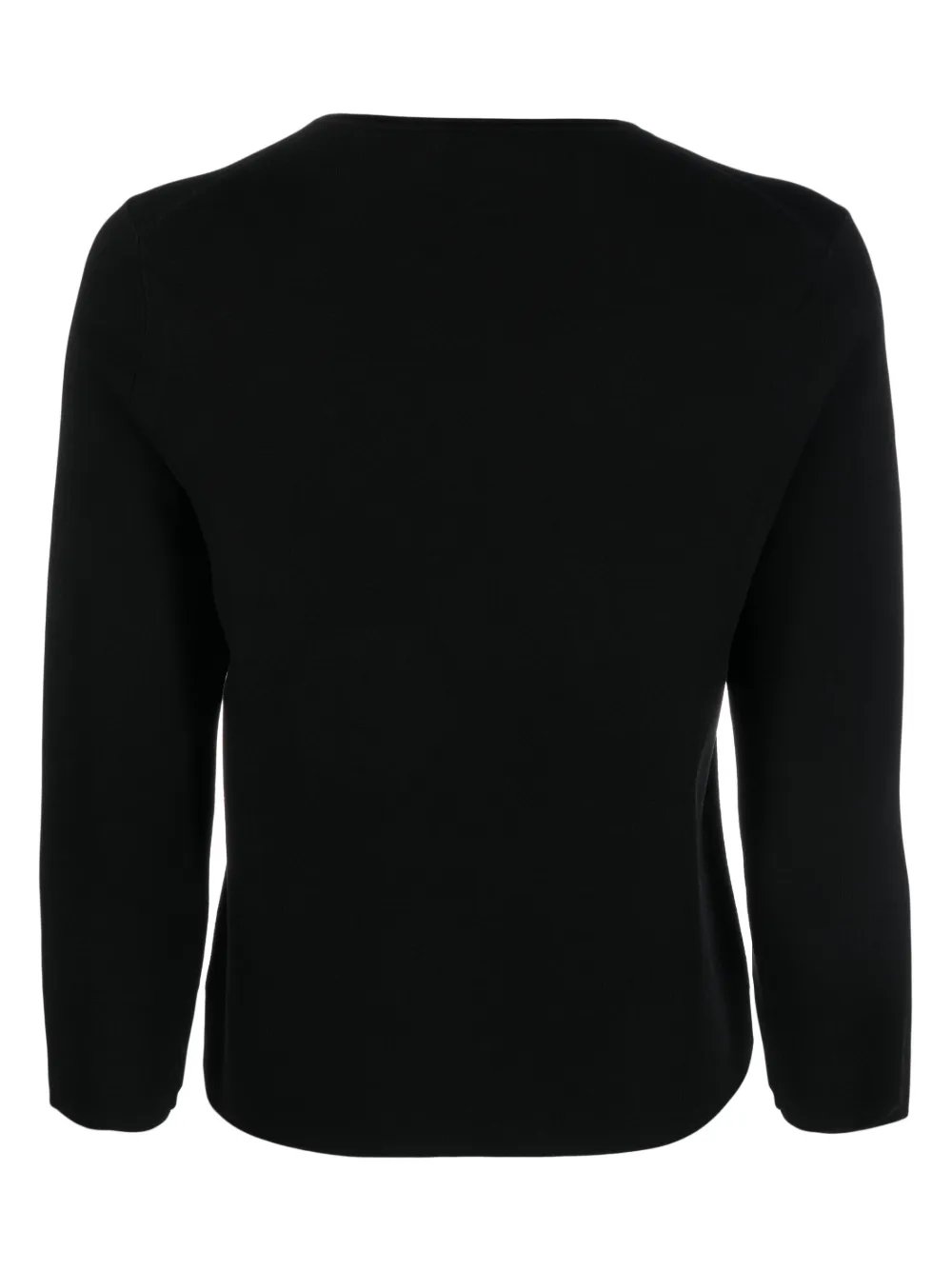 Theory Fijngebreide sweater - Zwart