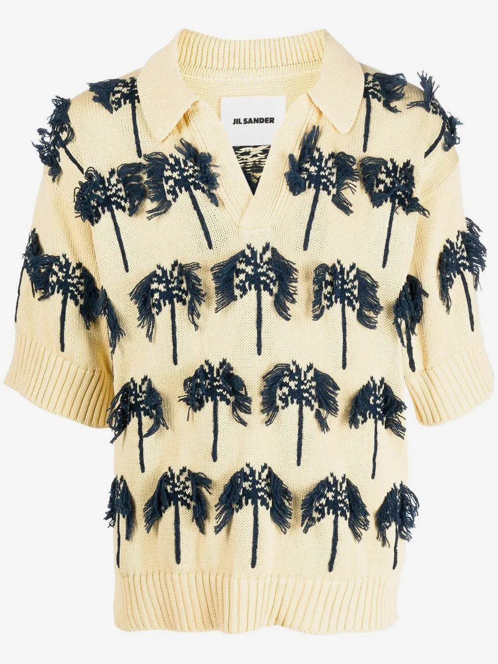 Jil Sander パームツリー ポロシャツ | イエロー | Image 1