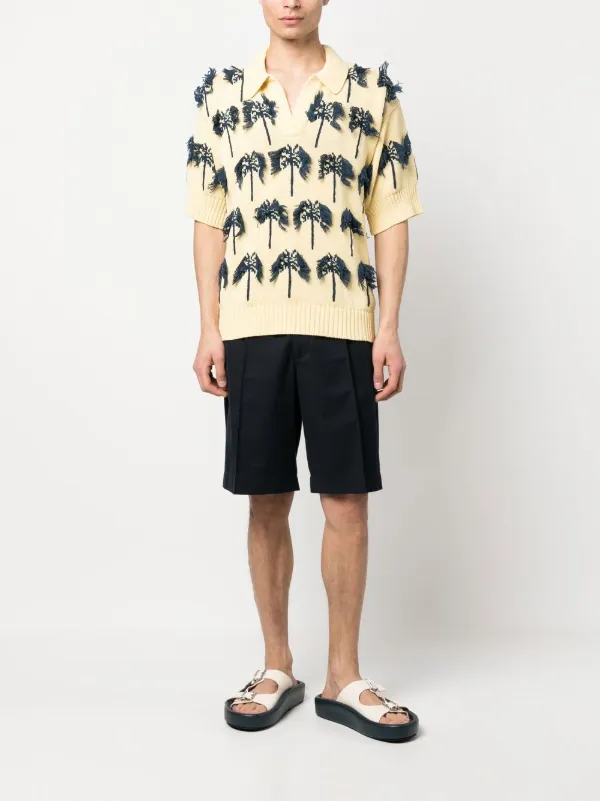 Jil Sander パームツリー ポロシャツ | イエロー | FARFETCH JP