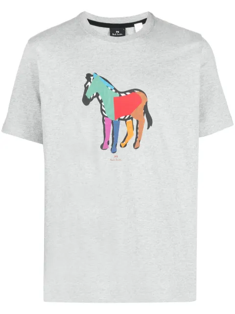 graphic-print cotton T-shirt