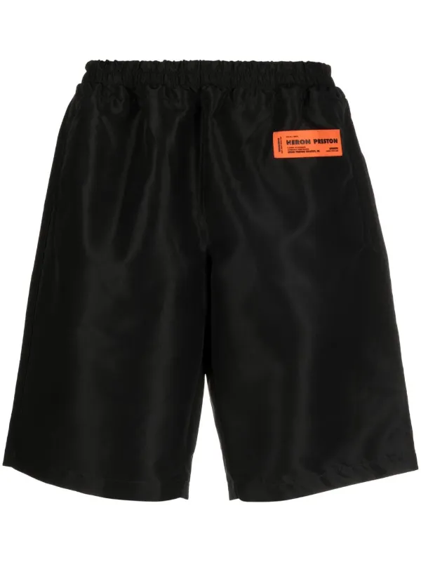 Heron Preston トラックショーツ | ブラック | FARFETCH JP