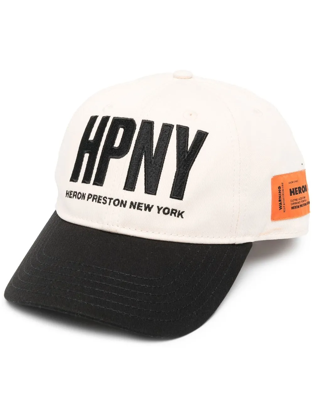 

Heron Preston embroidered logo cap - Neutrals