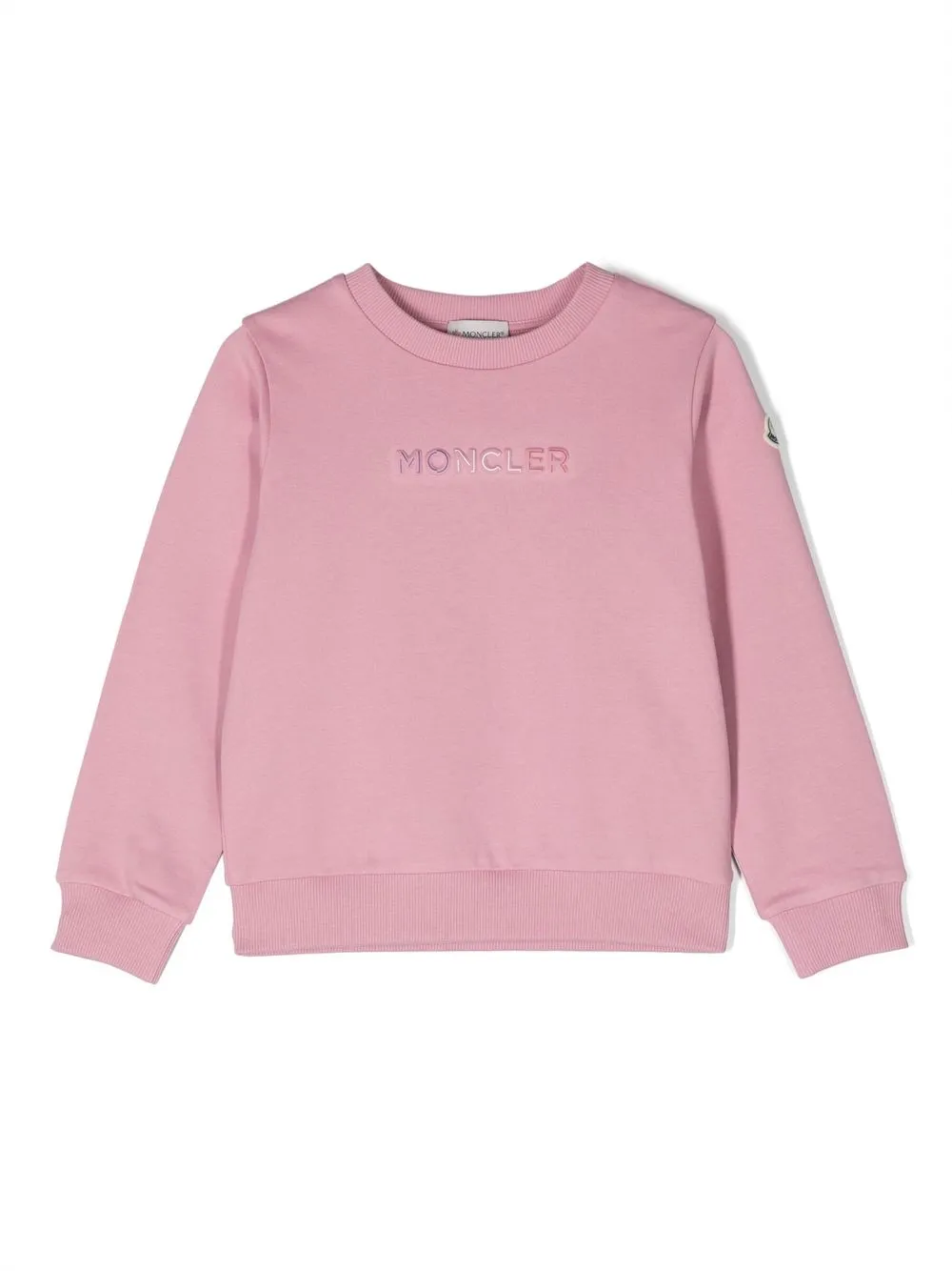 

Moncler Enfant logo-print sweatshirt - Pink