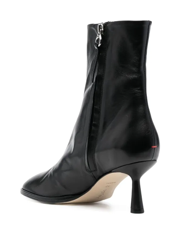 Aeyde Dorothy Leather Boots | Black | FARFETCH AO