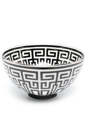 Fornasetti Chiavi Oro e Rombi Ice Bucket | Black | FARFETCH ZA