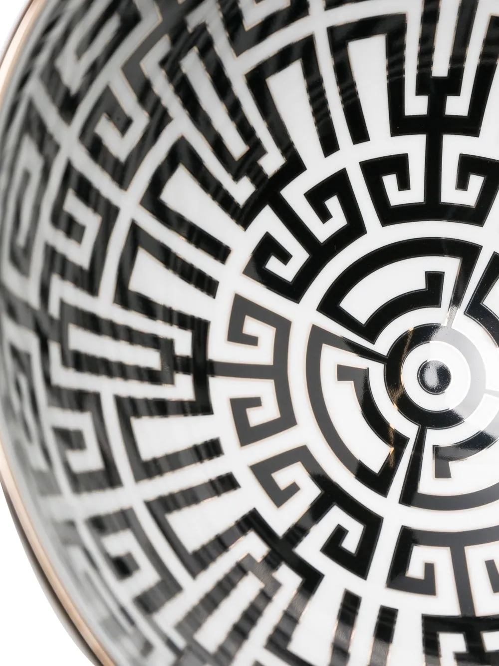 Ginori 1735 Labirinto Nero Bowl 11 Cm In Schwarz