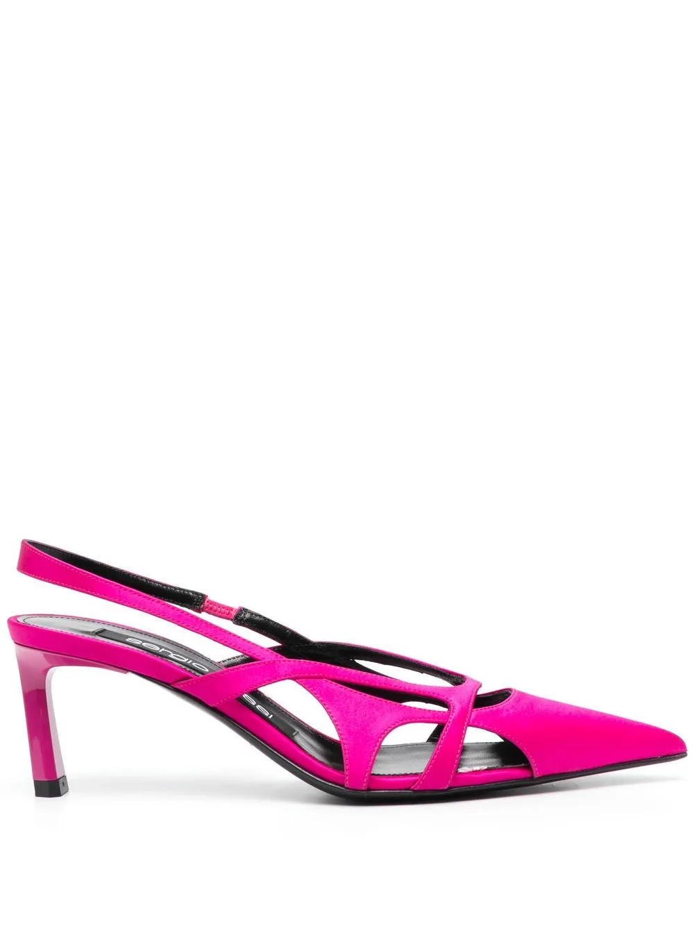 

Sergio Rossi slingback leather pumps - Pink