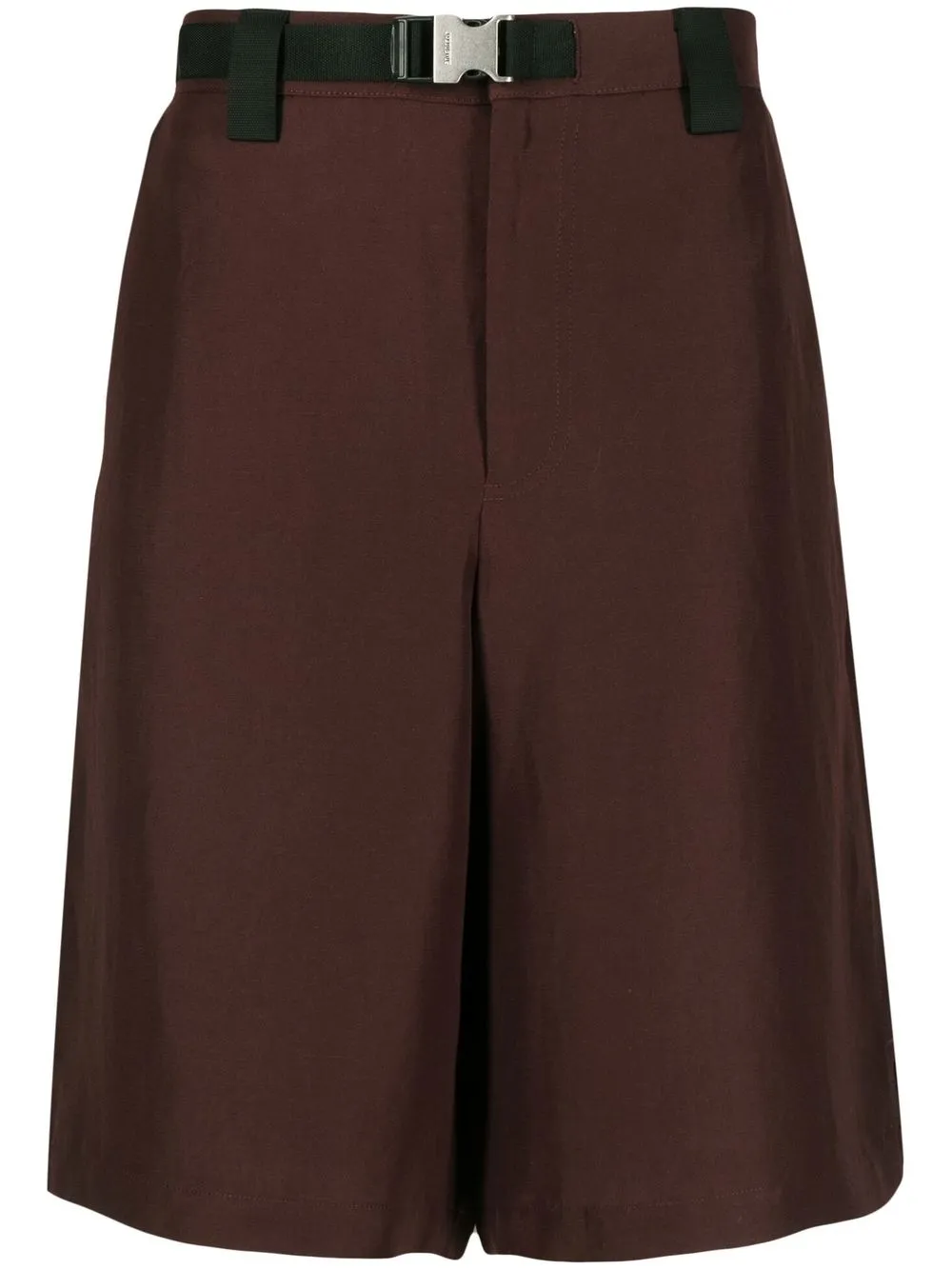 Jacquemus Knee-length Shorts In Brown