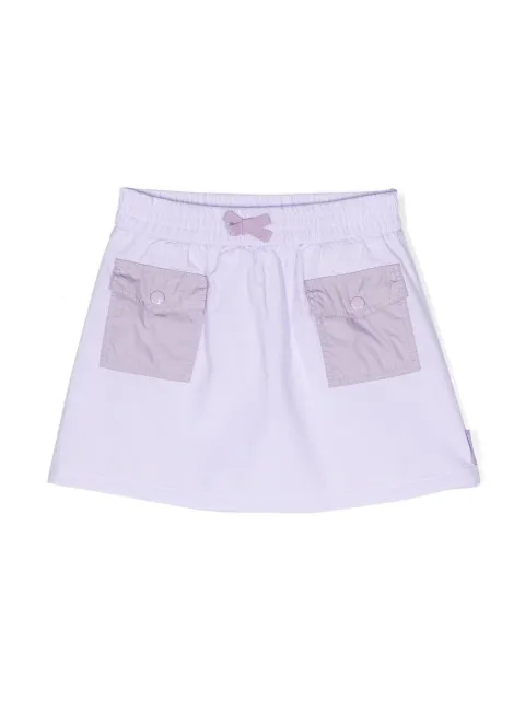 Moncler Enfant elasticated-waist cotton skirt