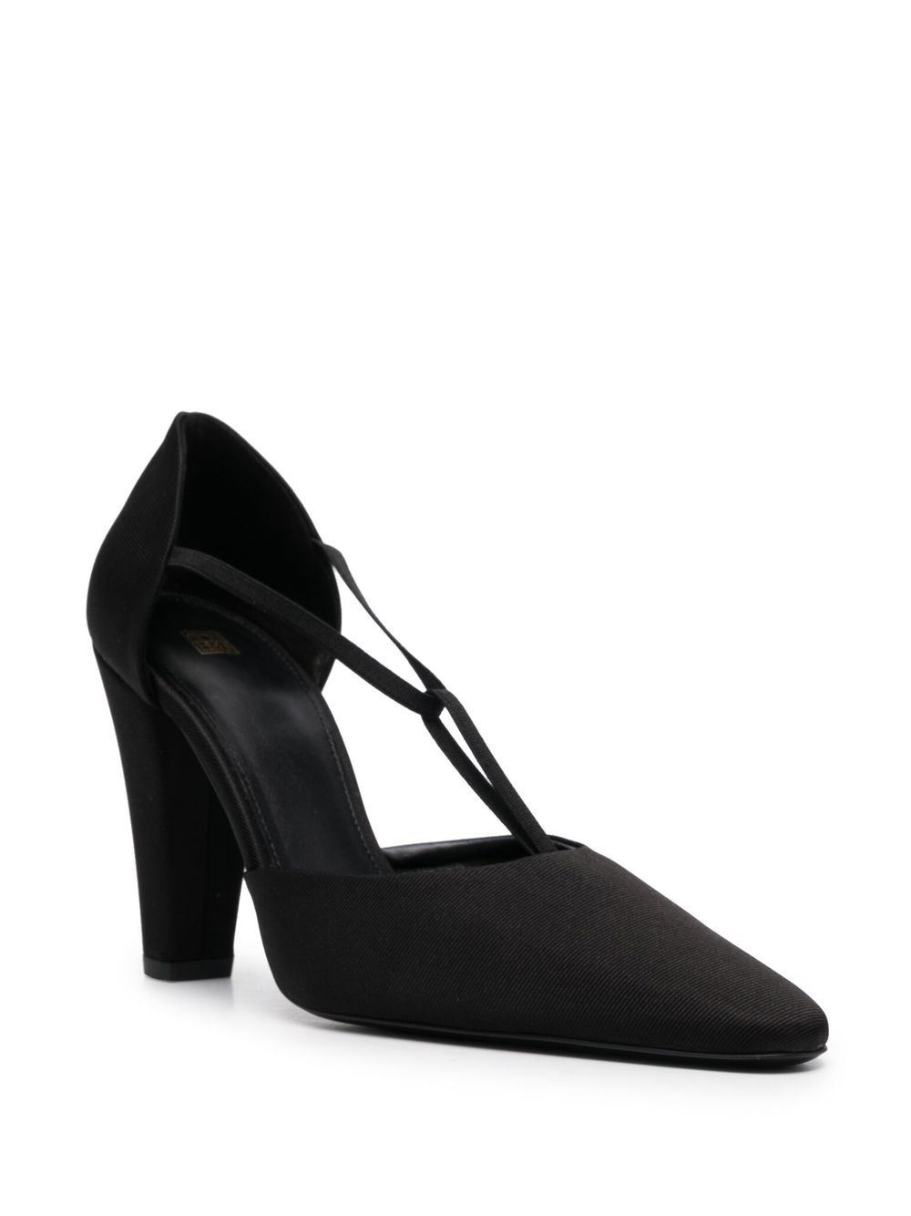 TOTEME The T Strap pumps - Zwart