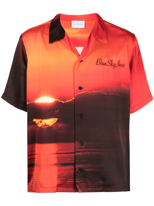 Chemise Suncloud à logo brodé - BLUE SKY INN - Modalova