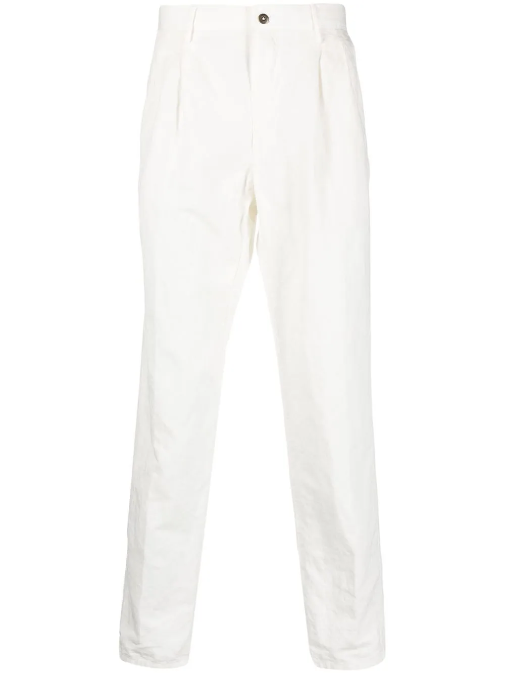 

Incotex pleat-detailing tapered-leg trousers - Neutrals