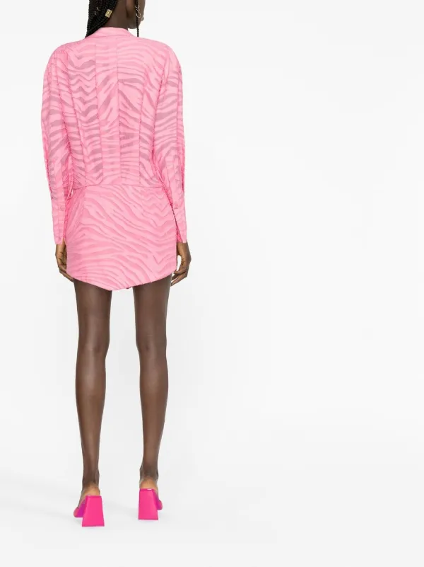 The Attico Silvye cotton Mini dress