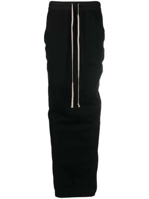 Rick Owens DRKSHDW Pillar long skirt
