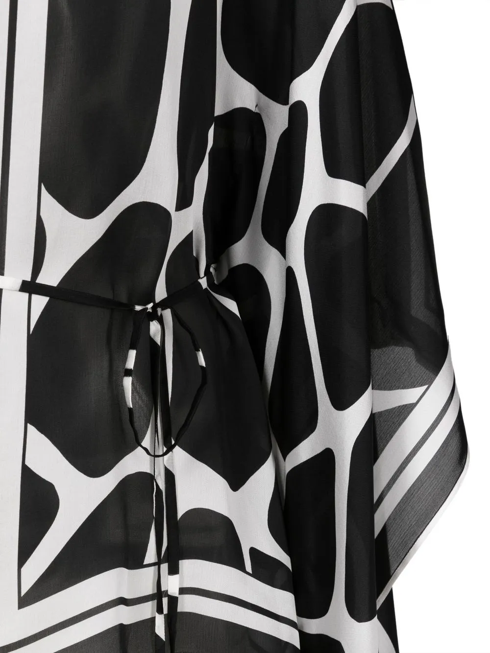 Valentino Garavani Zijden cover-up Zwart