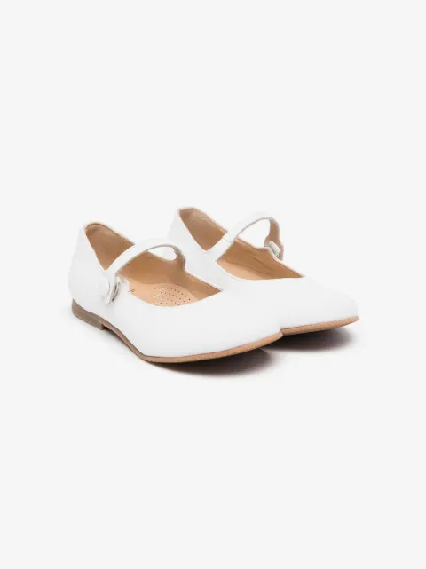 Gallucci Kids 가죽 발레리나 슈즈