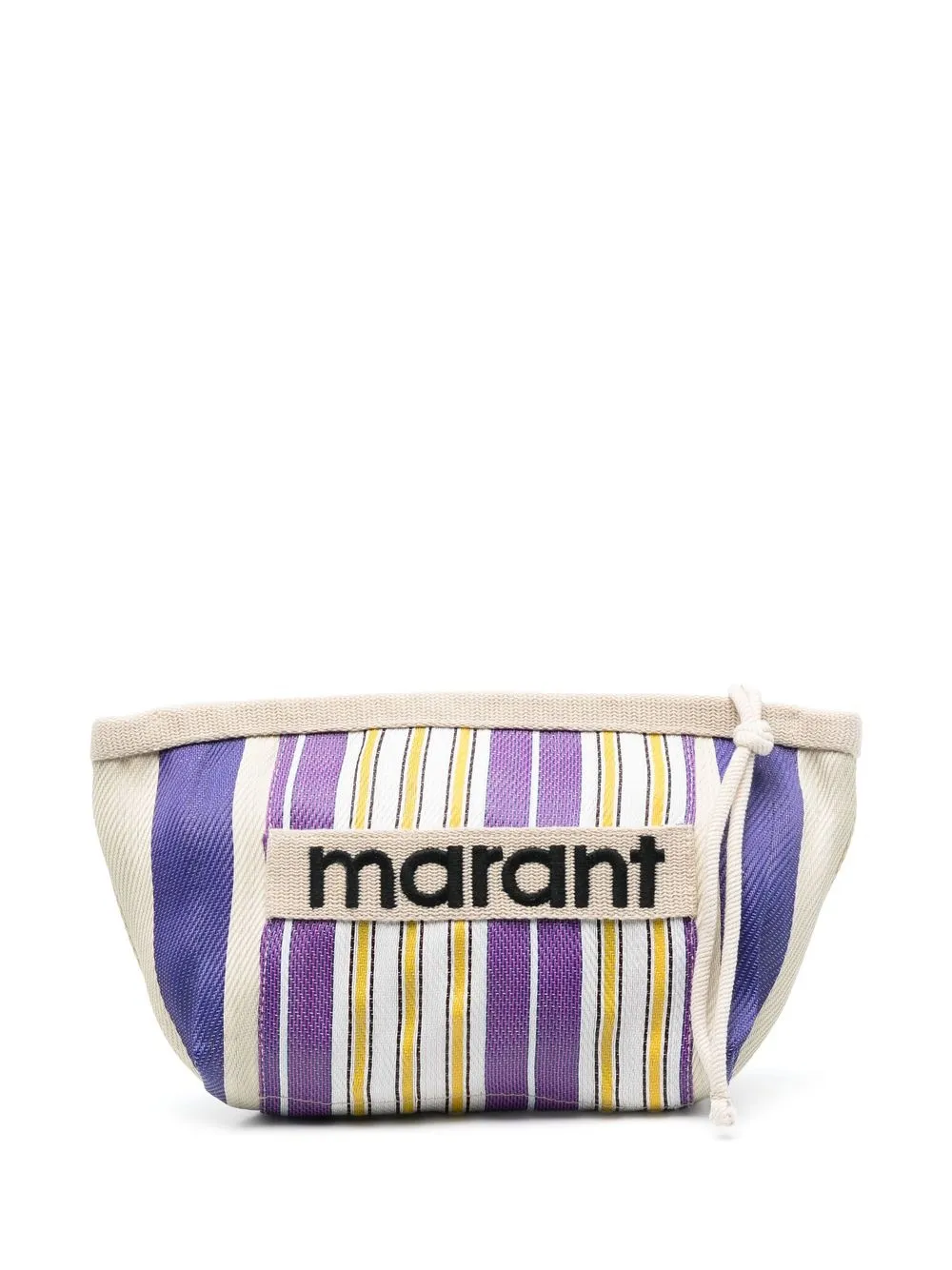 ISABEL MARANT Powden pouch bag | Purple | Image 1