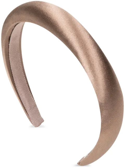 Jennifer Behr Tori satin-finish headband