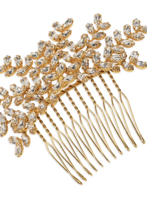 Jennifer Behr Gold Bridal Comb Bridal Combs – Jennifer Behr LLC main image 3