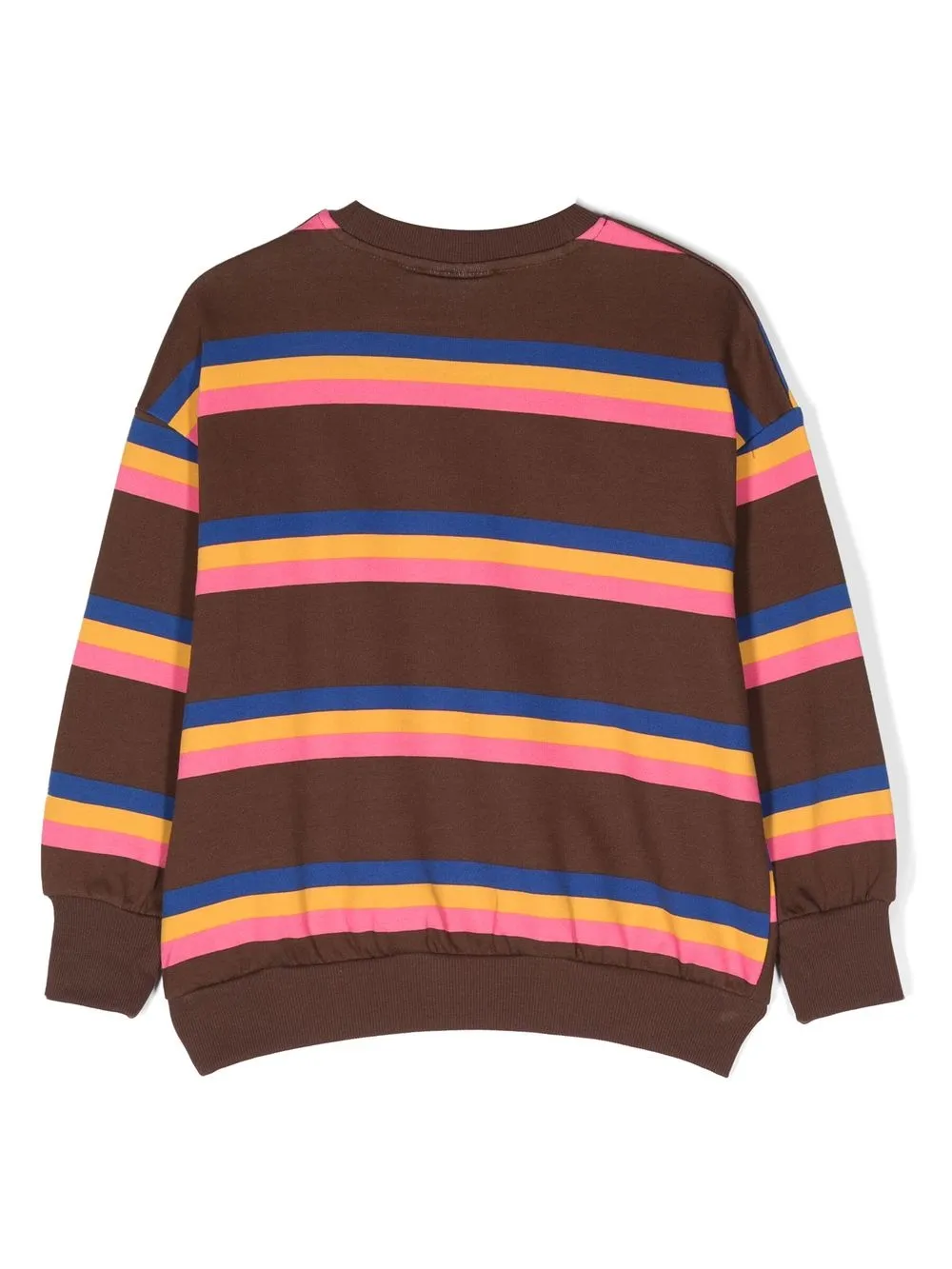 Mini Rodini Sweater met ronde hals - Bruin