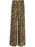 Michael Michael Kors mid-rise wide-leg trousers - Blue