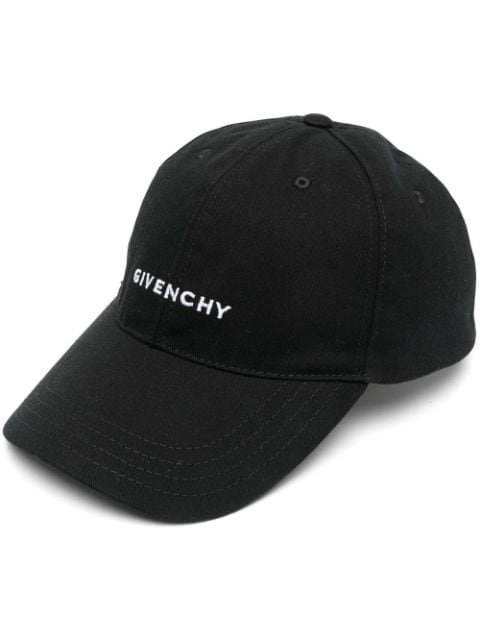 Givenchy gorra con logo bordado