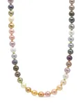 Nialaya Jewelry pearl beaded necklace - Pink