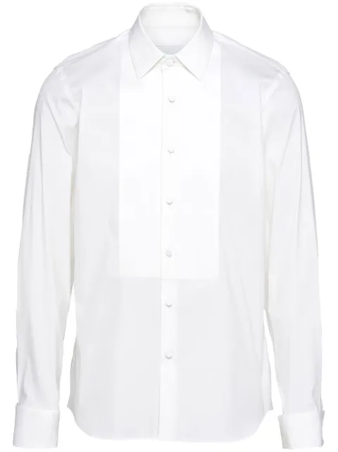 Prada camisa de popelina manga larga