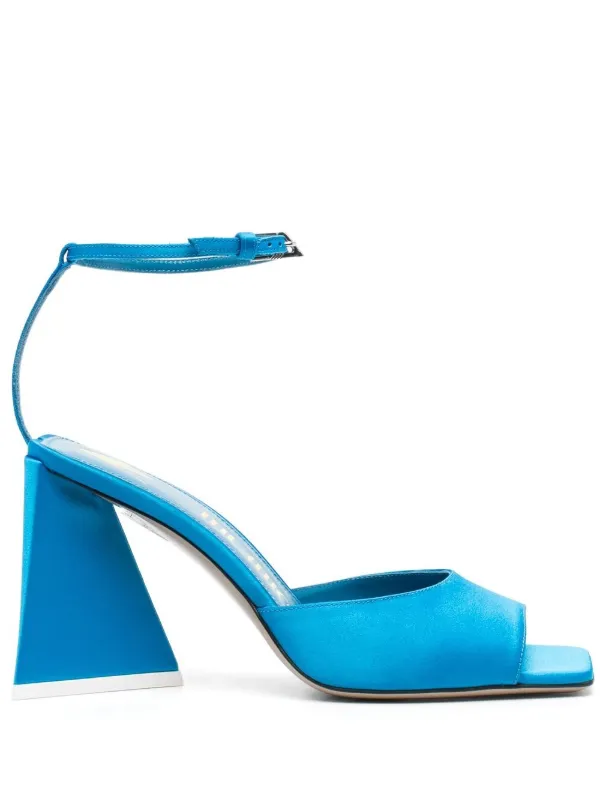 The Attico Piper 90mm Sandals in Blue